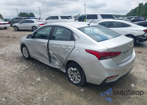 2018 Hyundai Accent Se from USA, damaged, VIN 3KPC24A37JE025624
